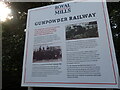 TL3701 : Information about the Gunpowder Railway by Marathon