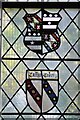 SO9457 : Coats of Arms in Huddington church by Philip Halling