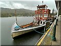 SD3787 : MV Tern at Lakeside pier by Graham Hogg