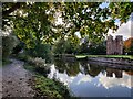 SK5204 : Moat at Kirby Muxloe Castle by Mat Fascione