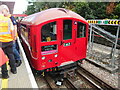 SU9698 : London Underground 1938 Stock Train at Amersham Station (1) by David Hillas