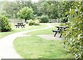 SE4282 : Park with picnic tables by Gerald England