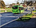 ST3091 : Yutong electric bus, Almond Drive, Malpas, Newport by Jaggery