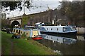 SP9216 : Moorings below the West Coast Main Line by David Martin