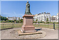 TQ8008 : Queen Victoria Memorial, Warrior Square Gardens by Ian Capper