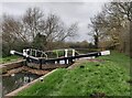 SK6012 : Junction lock along the Grand Union Canal by Mat Fascione