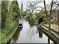 SJ9321 : Staffordshire and Worcestershire Canal in Stafford by Jonathan Hutchins