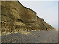 TG1143 : Cliffs below the Old Coastguard Cottages, Weybourne by Hugh Venables