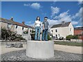 NZ3188 : Newbiggin-by-the-Sea - Ebb & Flow statue by Colin Park