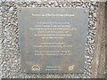 SS9747 : The Seven Ages of Maritime Heritage Plaque at Minehead Quay by David Hillas