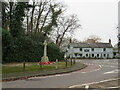 SZ1897 : War memorial, Bransgore by Malc McDonald