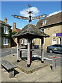 TL3674 : The Bluntisham Barograph memorial & shelter by Richard Law