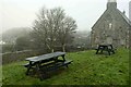 SH6941 : A Misty Day in Llan Ffestiniog by Jeff Buck