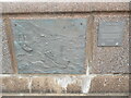 SS9747 : Second World War - Lifeboats and Convoys Plaque, Minehead Quay by David Hillas