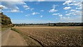 TM0339 : Arable field near Water House Farm by Sandy Gerrard