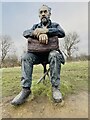 SE2811 : 'The Sitting Man' by Dave Pickersgill