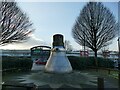 SE1633 : Lightbulb sculpture, Forster Square retail park by Stephen Craven