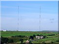 SE0715 : Moorside Edge Transmitter Masts by Mark Mercer