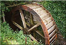  : Bodmin Plant & Herb Nursery: waterwheel by Martin Bodman