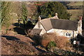 SO8707 : Rose Bank, cottage in the village of Slad by Philip Halling