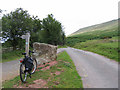 SO2336 : road and bridleway by Stephen Craven