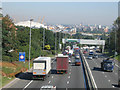 TQ4077 : Rush hour on the A102 by Stephen Craven