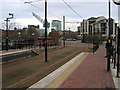 SJ8197 : Salford Quays tram station (set of 2 images) by Andy Beecroft