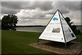 TL1467 : Grafham Water information board by Bob Jones