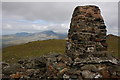 SH5646 : The trig pillar on Moel Hebog by Philip Halling