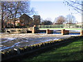 TL0549 : Weir on the Ouse at Bedford by M J Richardson