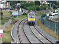 SH7879 : Train approaching Deganwy Station by John Lucas