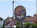 TM3458 : Little Glemham Village Sign by Geographer