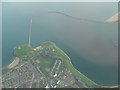 NZ3769 : The mouth of the Tyne with Tynemouth Priory in the foreground by Ed Jennings