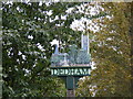 TM0533 : Dedham Village Sign by Geographer