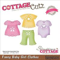 Лезвие CottageCutz - Elites Die - Baby Girl Clothes