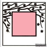 Папка для тиснения Nellie Snellen - Embossing Folder - Spring in the air (Square)