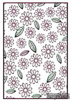 Папки для тиснения Nellie Snellen Embossing Folder - Flowers & Leaves