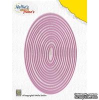 Лезвие Nellie Snellen Multi Frame Dies - Straight Oval