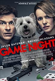 Movie poster with a cute dog on it.