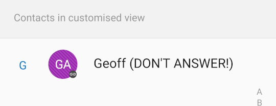 Geoff Don't Answer.