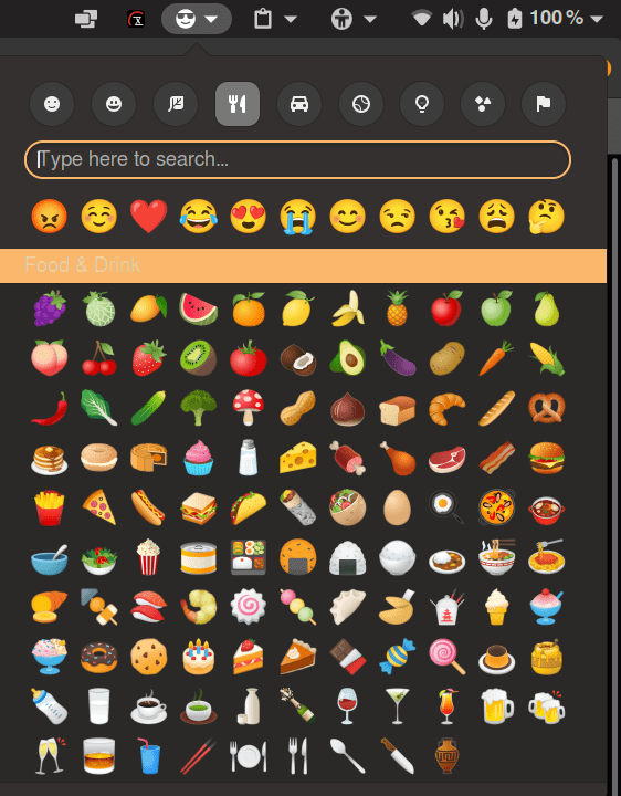 Group of emoji.