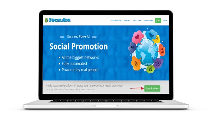 Laptop - SocialAdr