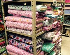 Select group flannel prints $2.99 per yard