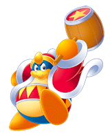 Brawl Sticker King Dedede (Kirby Squeak Squad).png