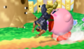 Kirby's Swallow in Super Smash Bros. Melee.