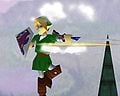 Link's Spin Attack in SSB.