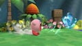 Kirby's Inhale in Super Smash Bros. for Wii U.