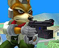 Fox's Blaster in Melee.