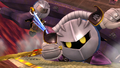 Mii Swordfighter vs Meta Knight.