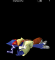 Falco's second animation during which he can be jab reset. Known internally as DownWait.